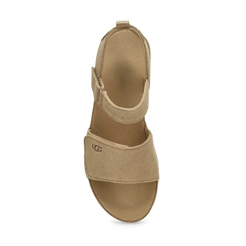 Girls'  Golden Star Platform Sandal - Sand