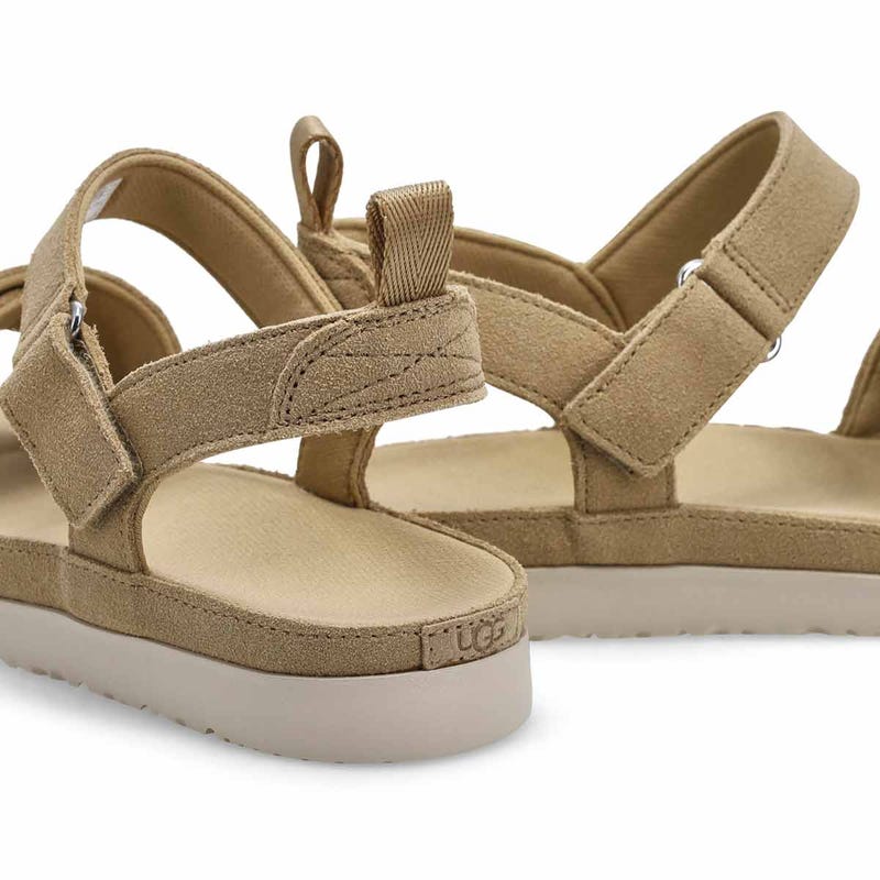Girls'  Golden Star Platform Sandal - Sand