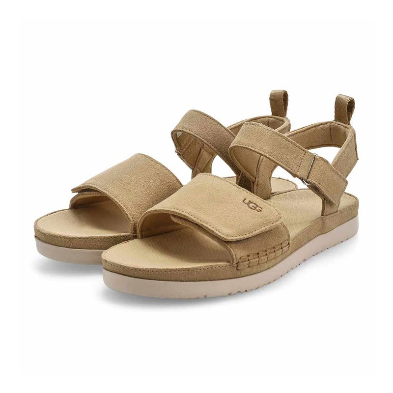 Girls'  Golden Star Platform Sandal - Sand