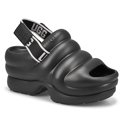 Lds Aww Yeah EVA Sandal - Black