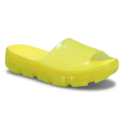 Lds Jella Slide Sandal - Sunny Yellow