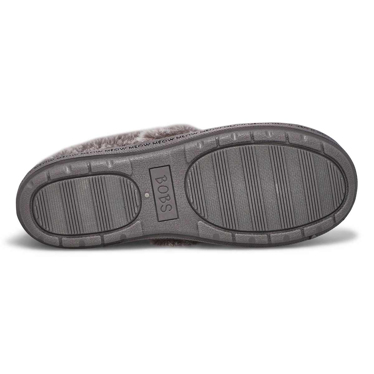 Women's Bobs Too Cozy Catitude Slipper-Charcoal