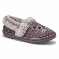 Women's Bobs Too Cozy Catitude Slipper-Charcoal