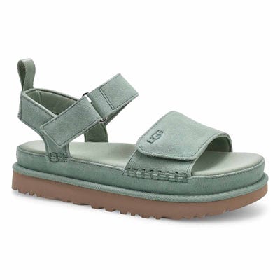 Lds Golden Star Platform Sandal - Artichoke