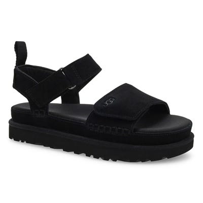 Sandale à plateforme GOLDEN STAR, noir, femmes