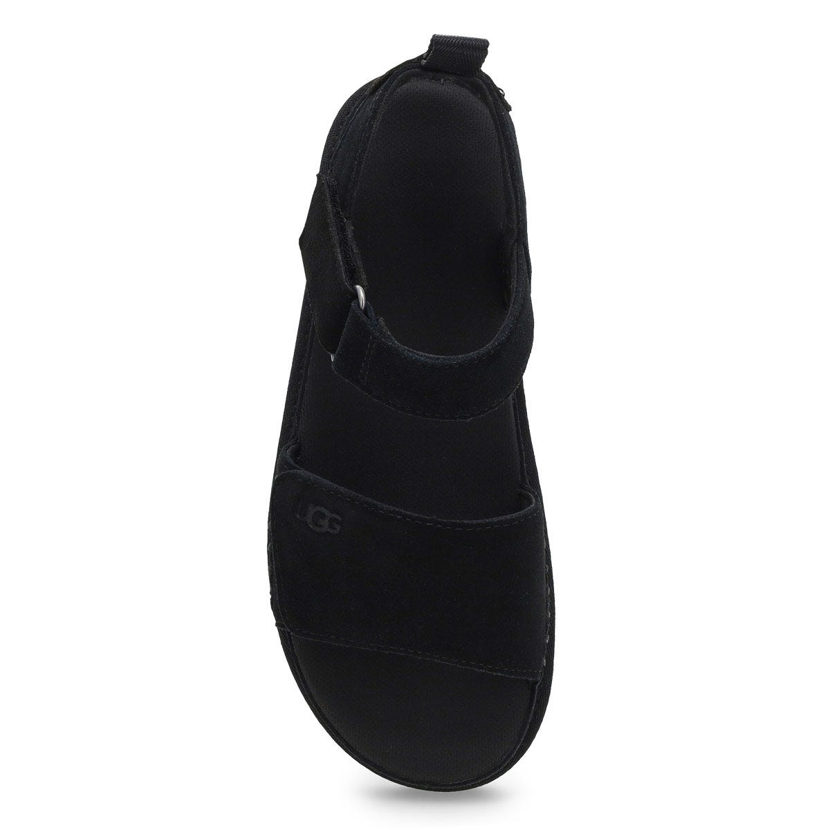 Women's  Golden Star Platform Sandal - Black