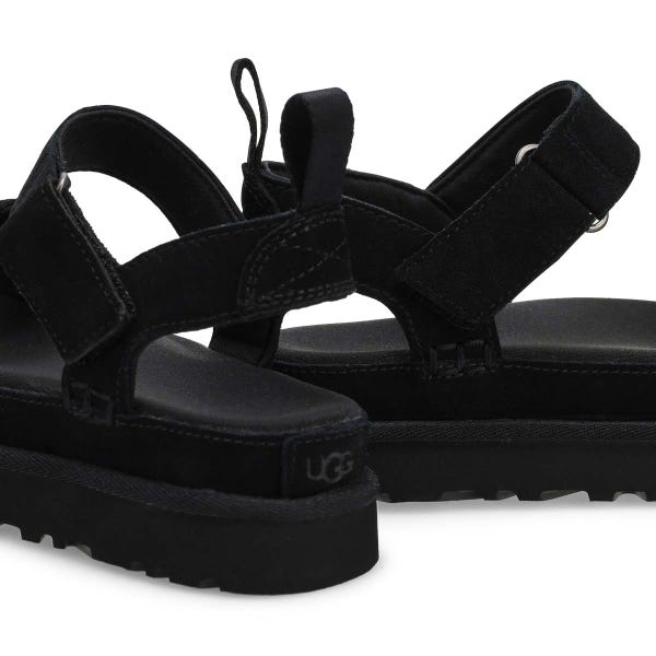 Sandale à plateforme GOLDEN STAR, noir, femmes