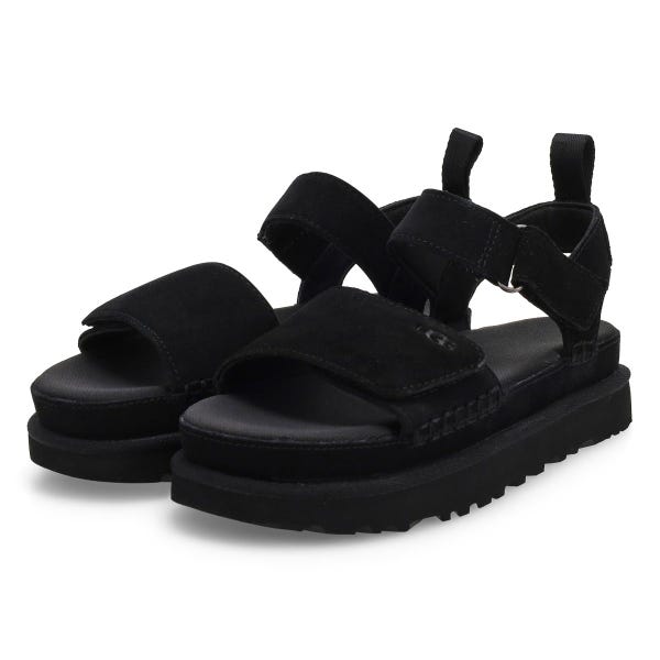 Sandale à plateforme GOLDEN STAR, noir, femmes