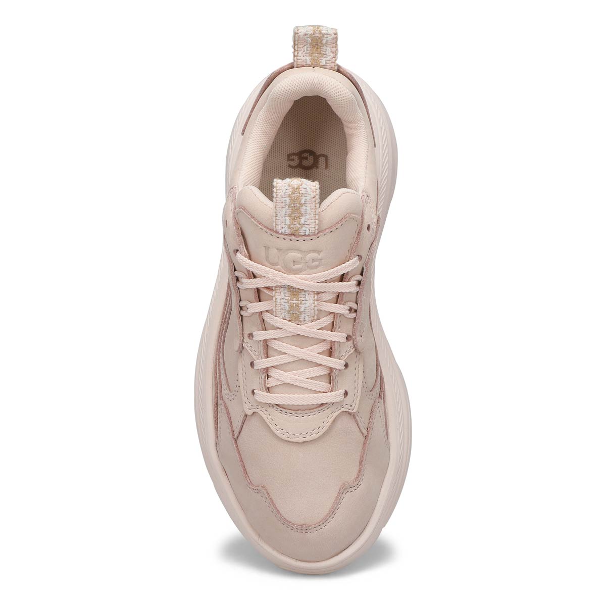Espadrille lacée CA1, beige rosé, femmes