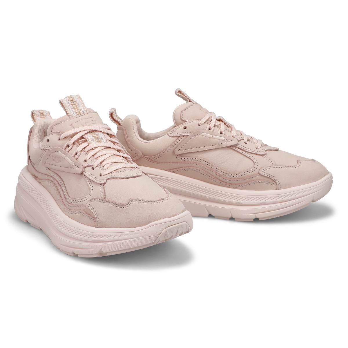 Espadrille lacée CA1, beige rosé, femmes