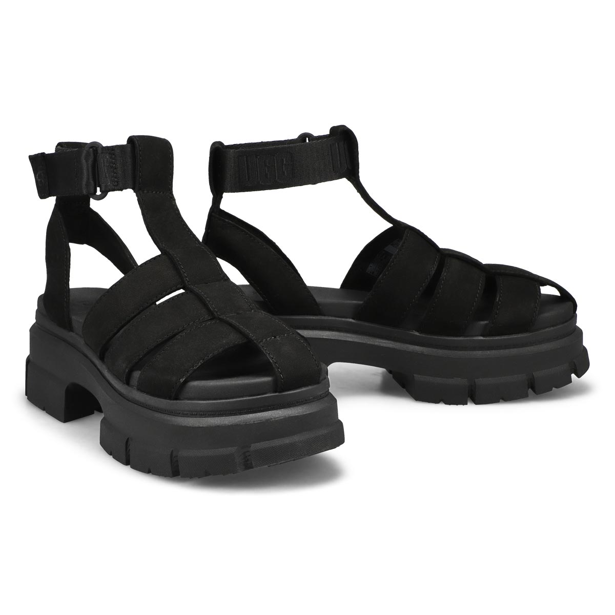 Sandale ASHTON STRAPPY, noir, femmes