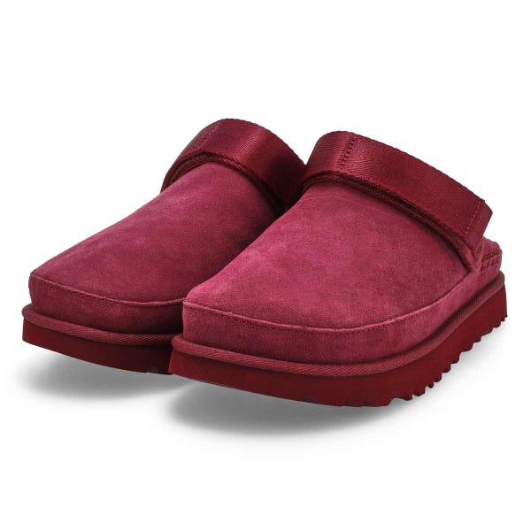 Women's  Goldenstar Casual Clog - Burnt Magenta