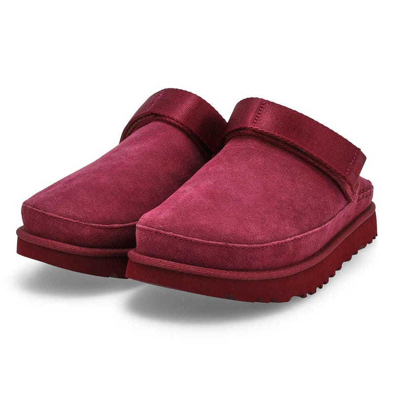Women's  Goldenstar Casual Clog - Burnt Magenta