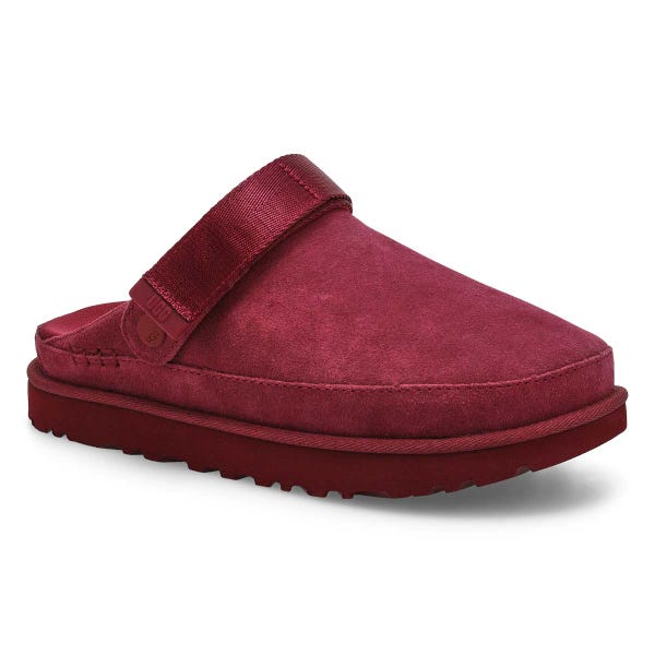 Women's  Goldenstar Casual Clog - Burnt Magenta