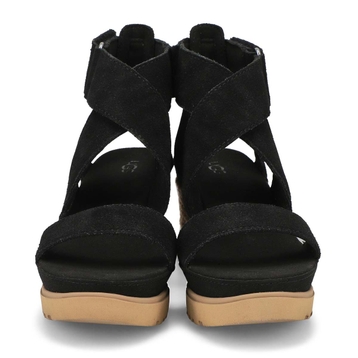 Women's Ileana Wedge Sandal - Black