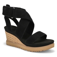 Women's Ileana Wedge Sandal - Black