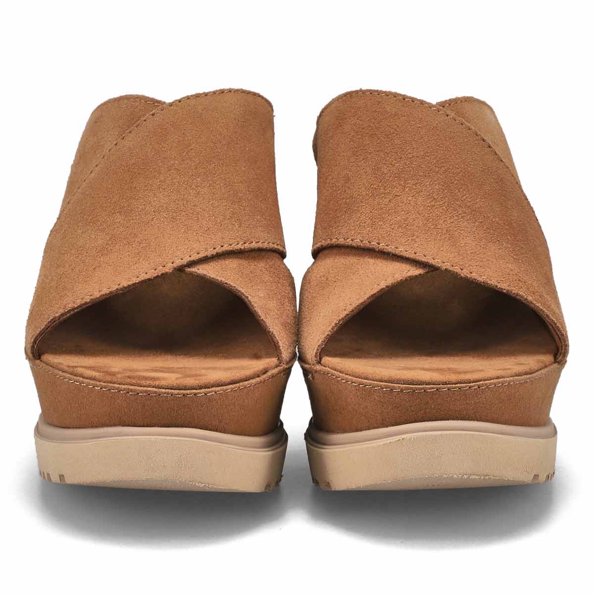 Women's Abbot Slide Wedge Sandal - Chestnut