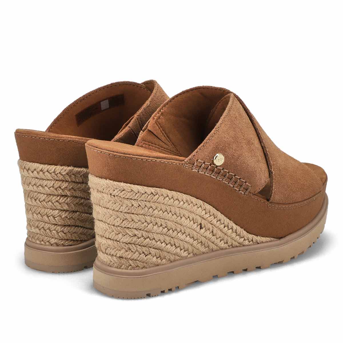 Women's Abbot Slide Wedge Sandal - Chestnut