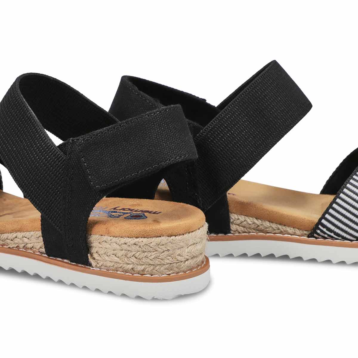 Women's Desert Kiss Cross Strap Sandal - Black/Multi