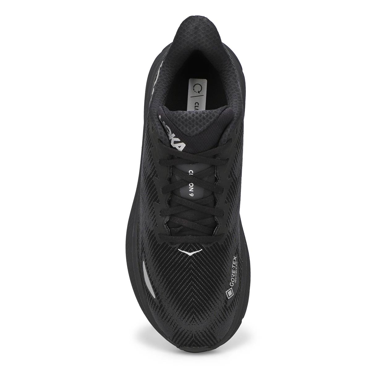 Men's Clifton 9 GTX Weatherproof Performance Runner - Black/Black
