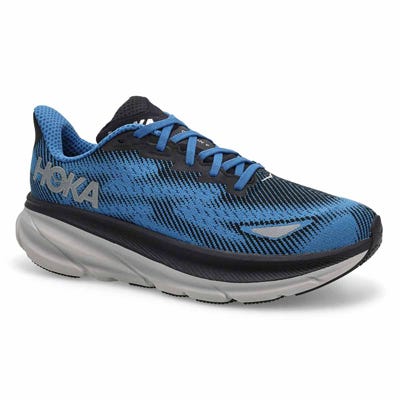 Baskets de performance imperméables CLIFTON 9 GTX, noir/nuit brumeuse, hommes