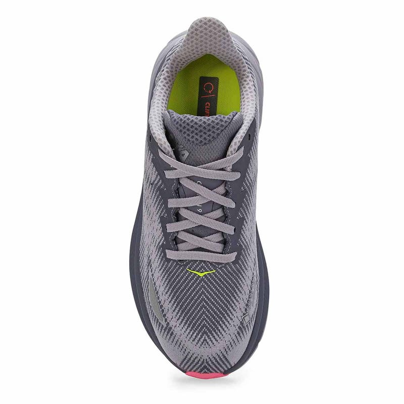 Women's Clifton 9 GTX Weatherproof Performance Sneaker - Grey Skies/Foggy Grey