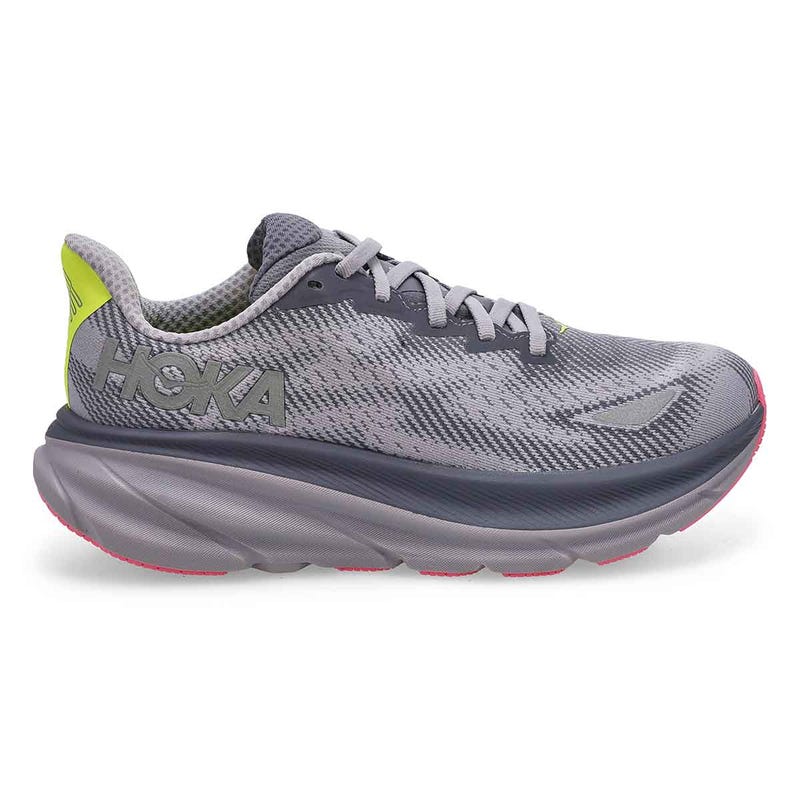 Women's Clifton 9 GTX Weatherproof Performance Sneaker - Grey Skies/Foggy Grey