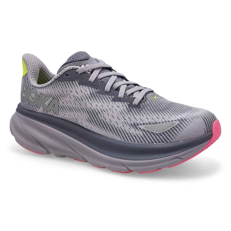 Women's Clifton 9 GTX Weatherproof Performance Sneaker - Grey Skies/Foggy Grey