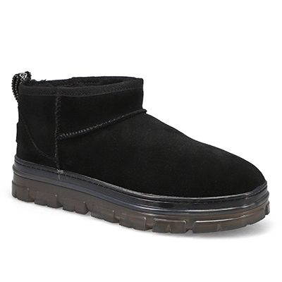 Botte Classic Ultra Mini Clear, noir, femme