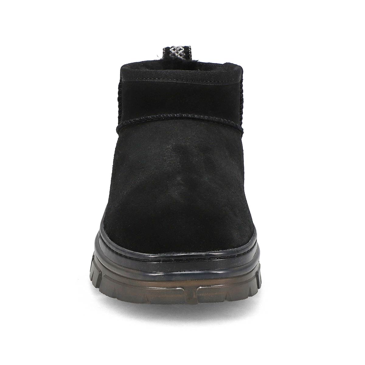 Botte CLASSIC ULTRA MINI CLEAR, noir, femmes