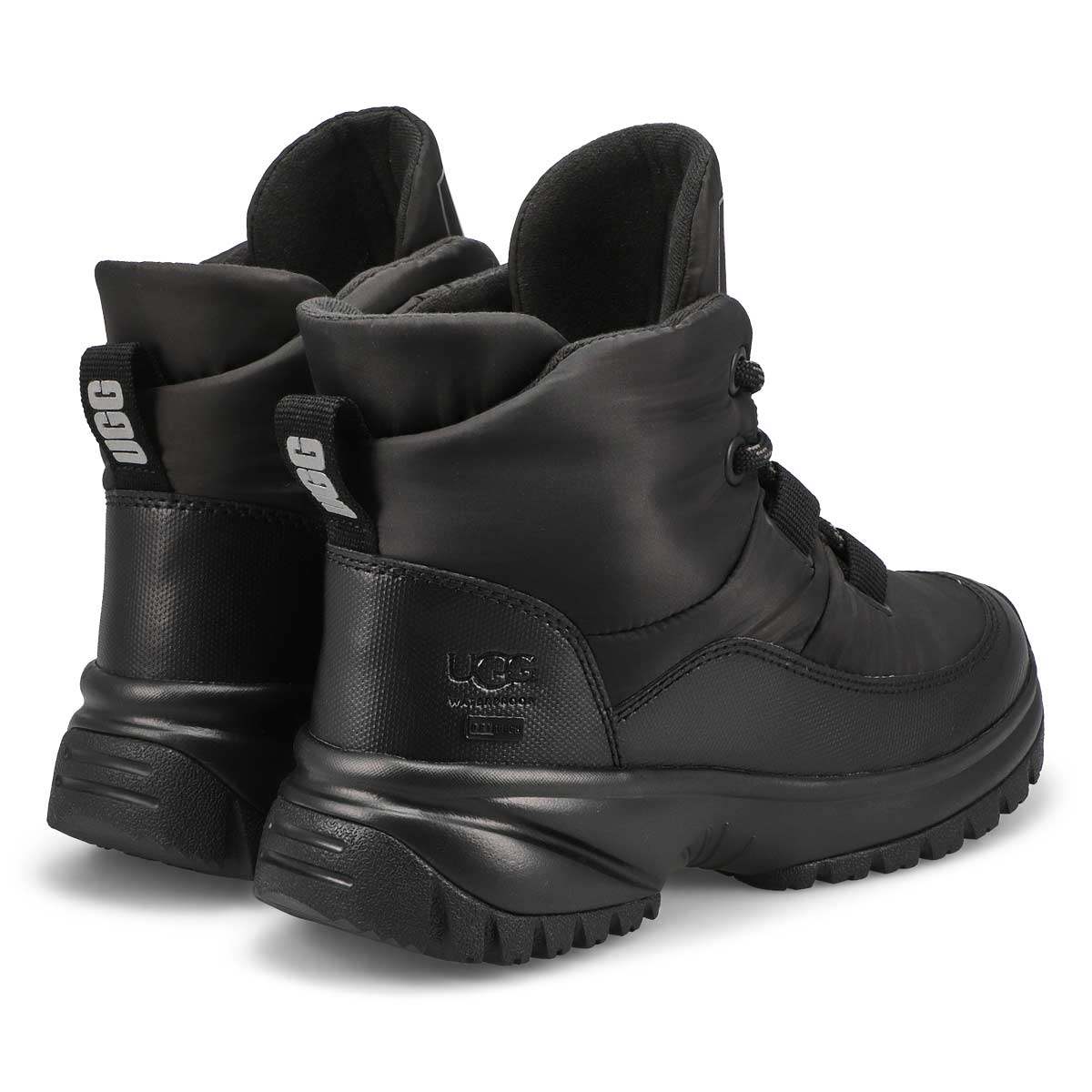 Women's Yose Puffer Lace Boot - Black