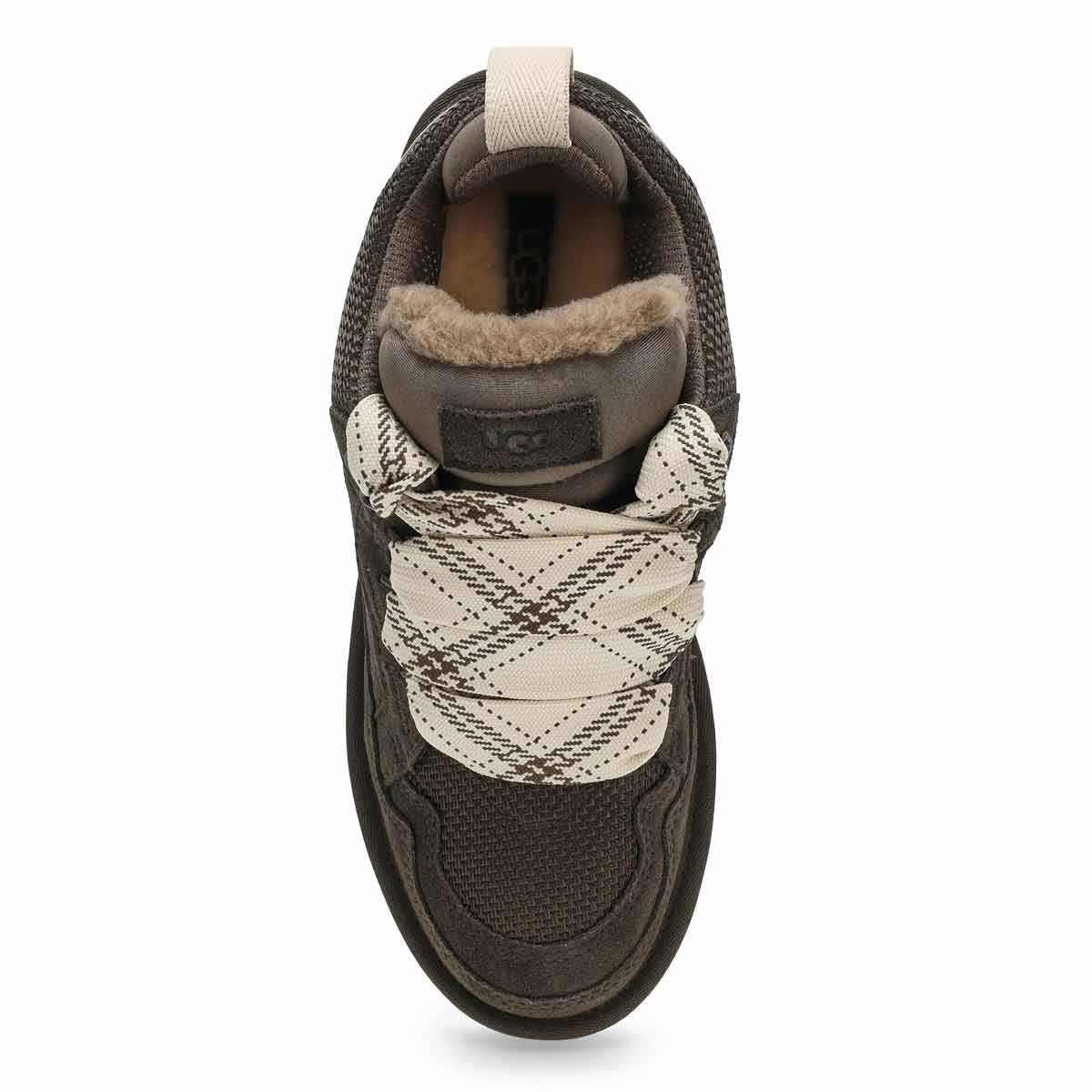 Baskets à lacets LOWMEL, fumée dense, femmes