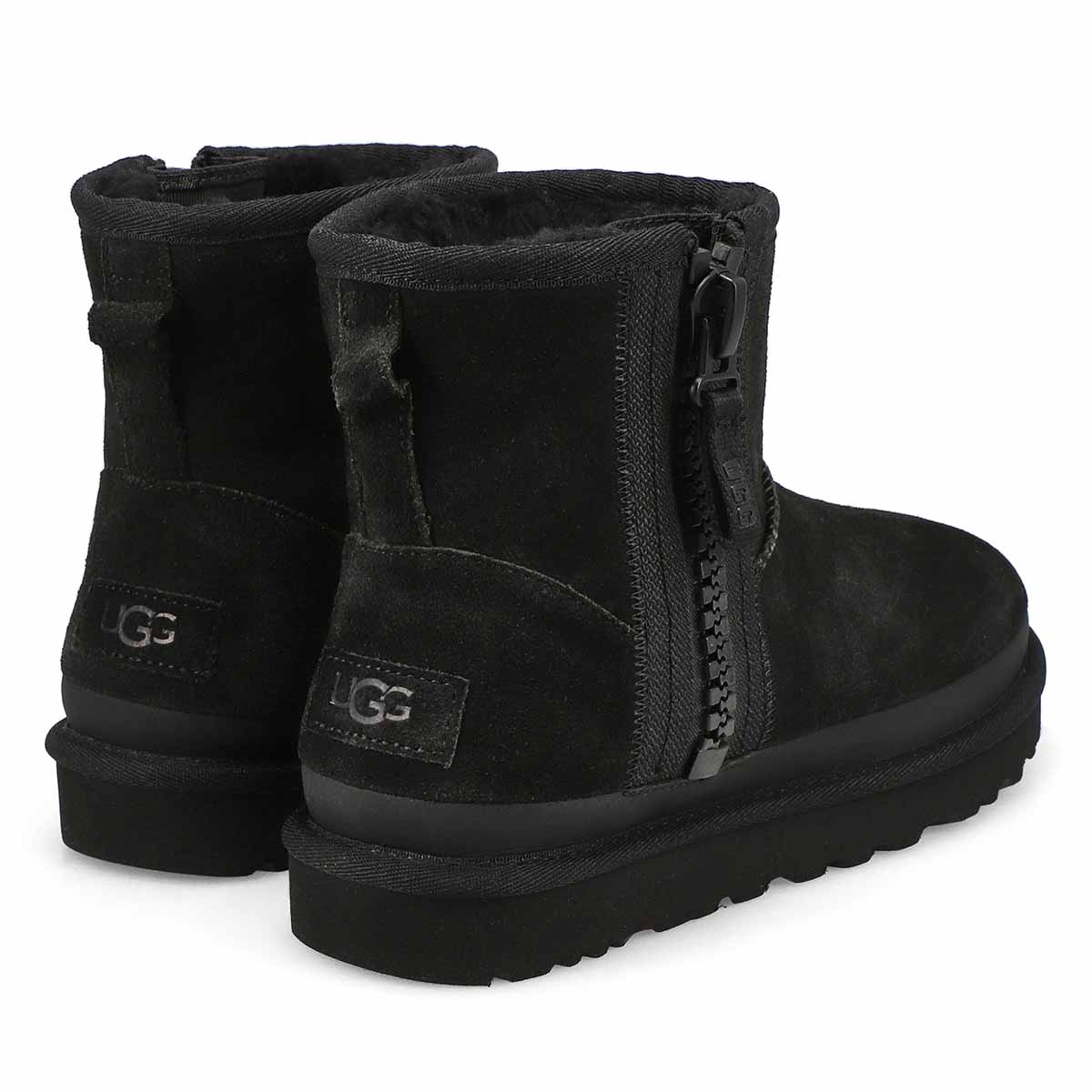 UGGS S/N1008764 3Heeled Boots Sherpa Lined sz US 8 Charlee