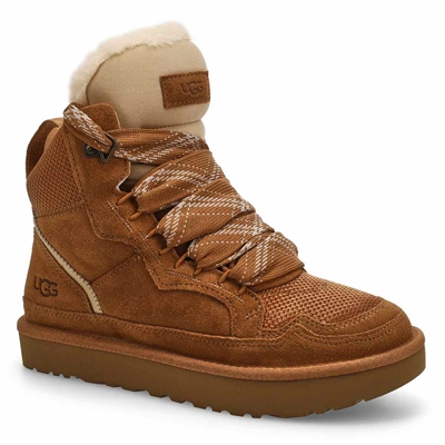 Lds Highmel Lace Up Boot - Chestnut