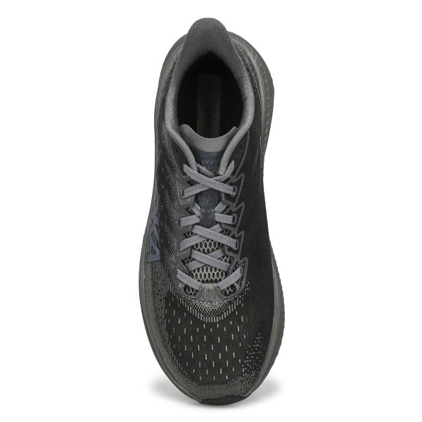 Men's Mach 6 LA Lace Up Performance Runner - Black