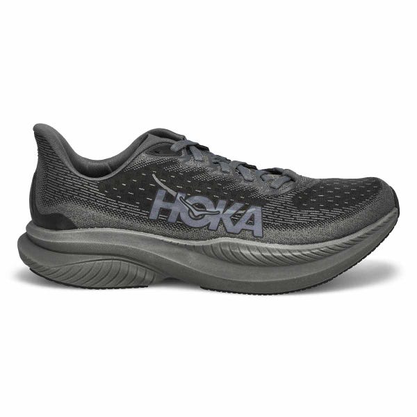 Men's Mach 6 LA Lace Up Performance Runner - Black