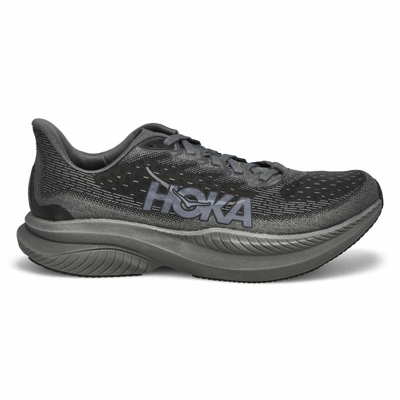 Men's Mach 6 LA Lace Up Performance Runner - Black