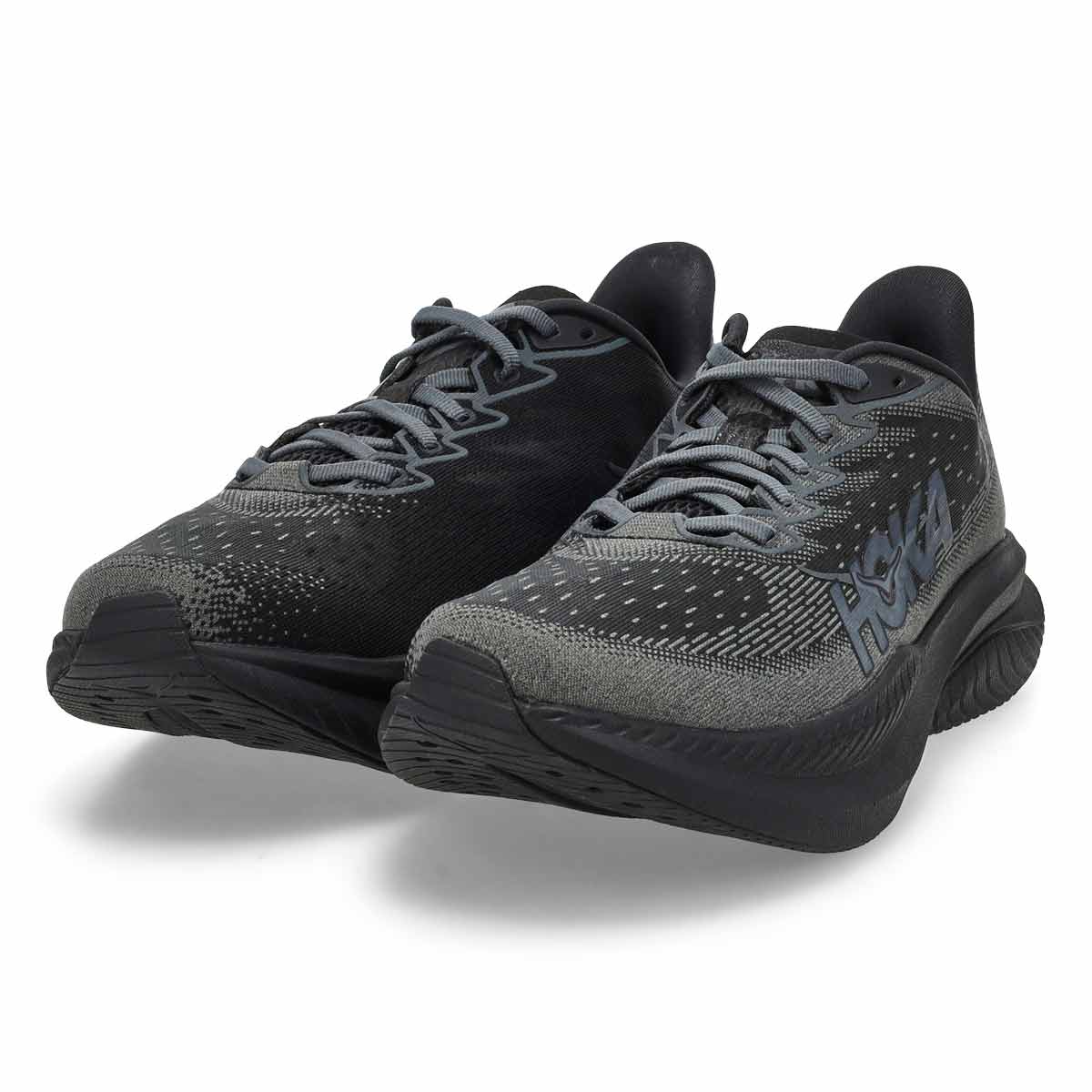 Men's Mach 6 Lace Up Performance Sneaker - Black/Outer Orbit