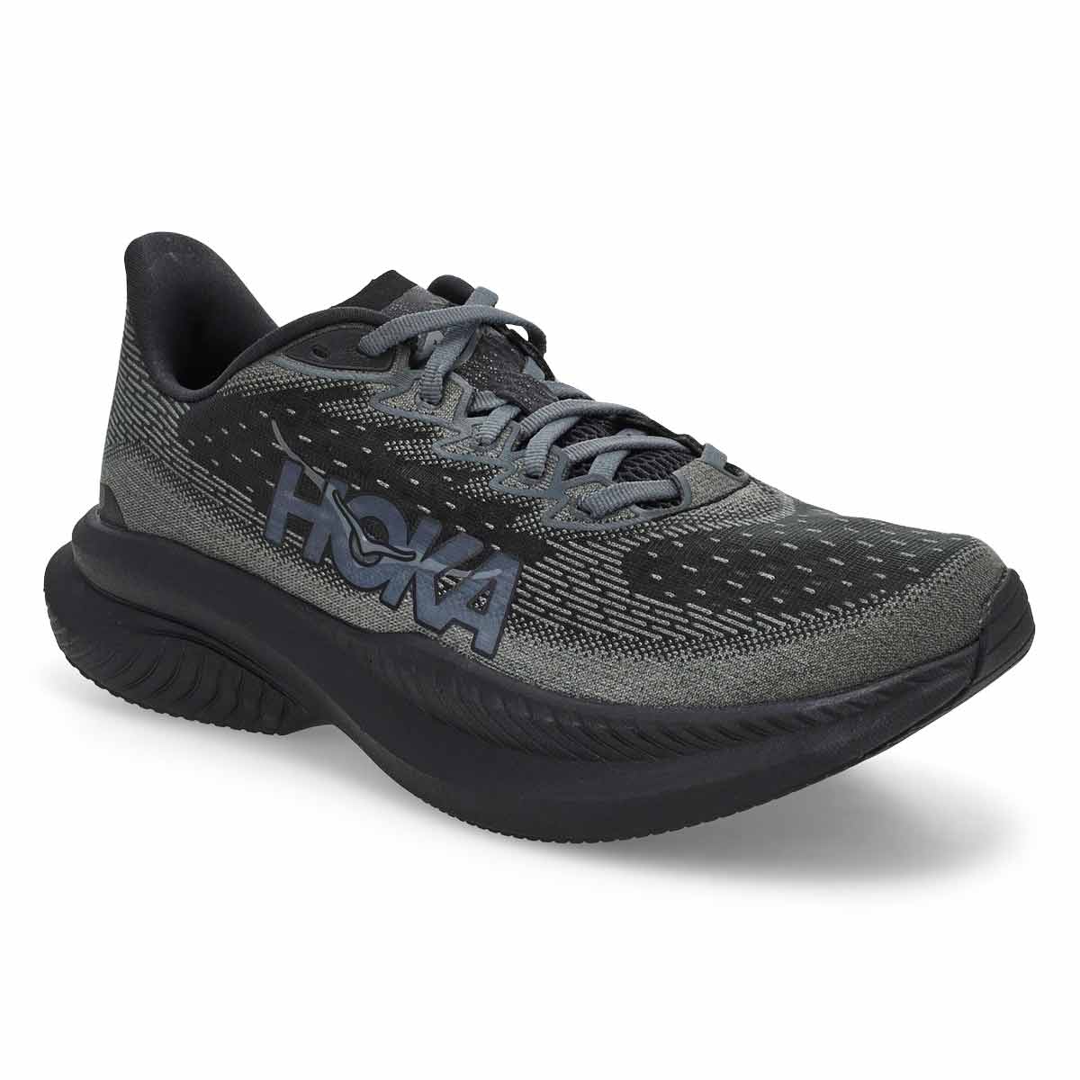 Men's Mach 6 Lace Up Performance Sneaker - Black/Outer Orbit