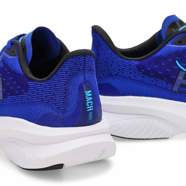 Men's Mach 6 Lace Up Performance Sneaker - Black/Night Sky