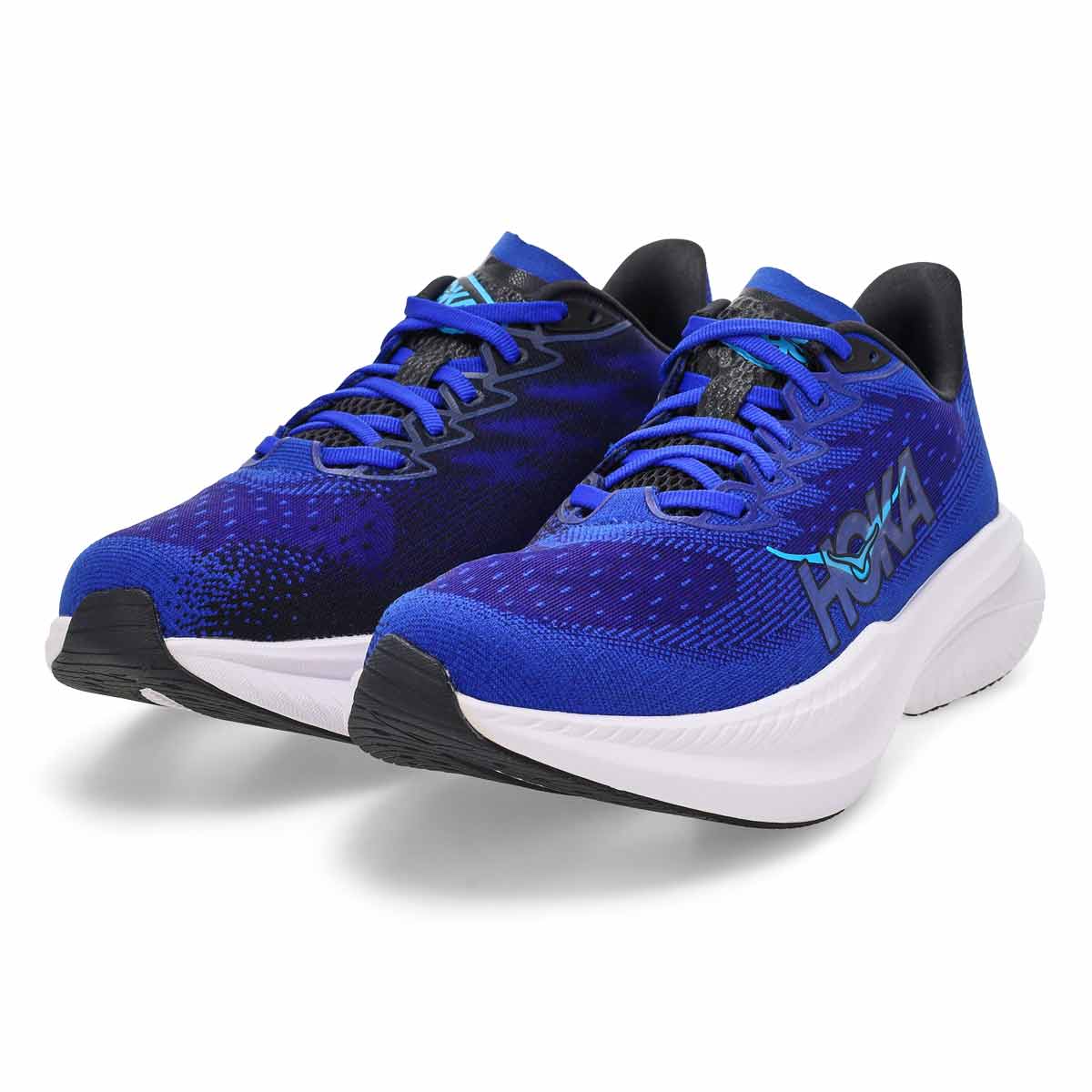 Men's Mach 6 Lace Up Performance Sneaker - Black/Night Sky