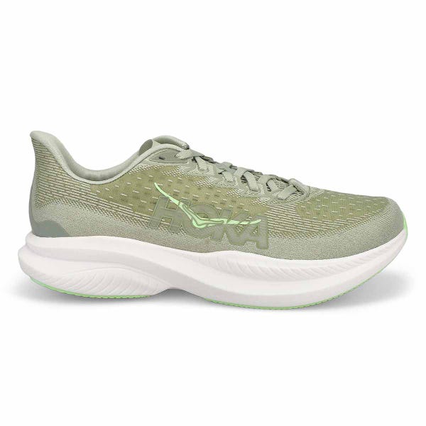 Chaussure de course de performance MACH 6 LA, lichen forestier/pomme acidulée, hommes