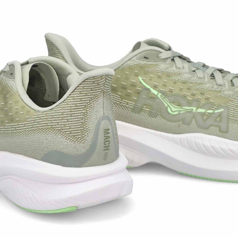 Chaussure de course de performance MACH 6 LA, lichen forestier/pomme acidulée, hommes