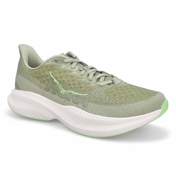 Chaussure de course de performance MACH 6 LA, lichen forestier/pomme acidulée, hommes