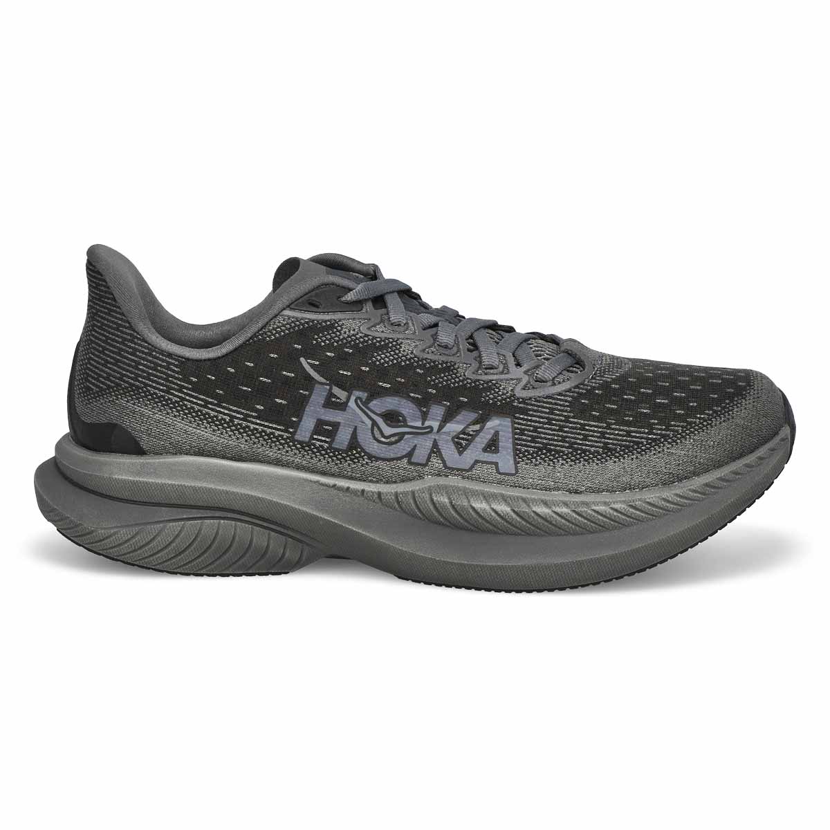 Women's Mach 6 LA Lace Up Performance Runner - Black/Black