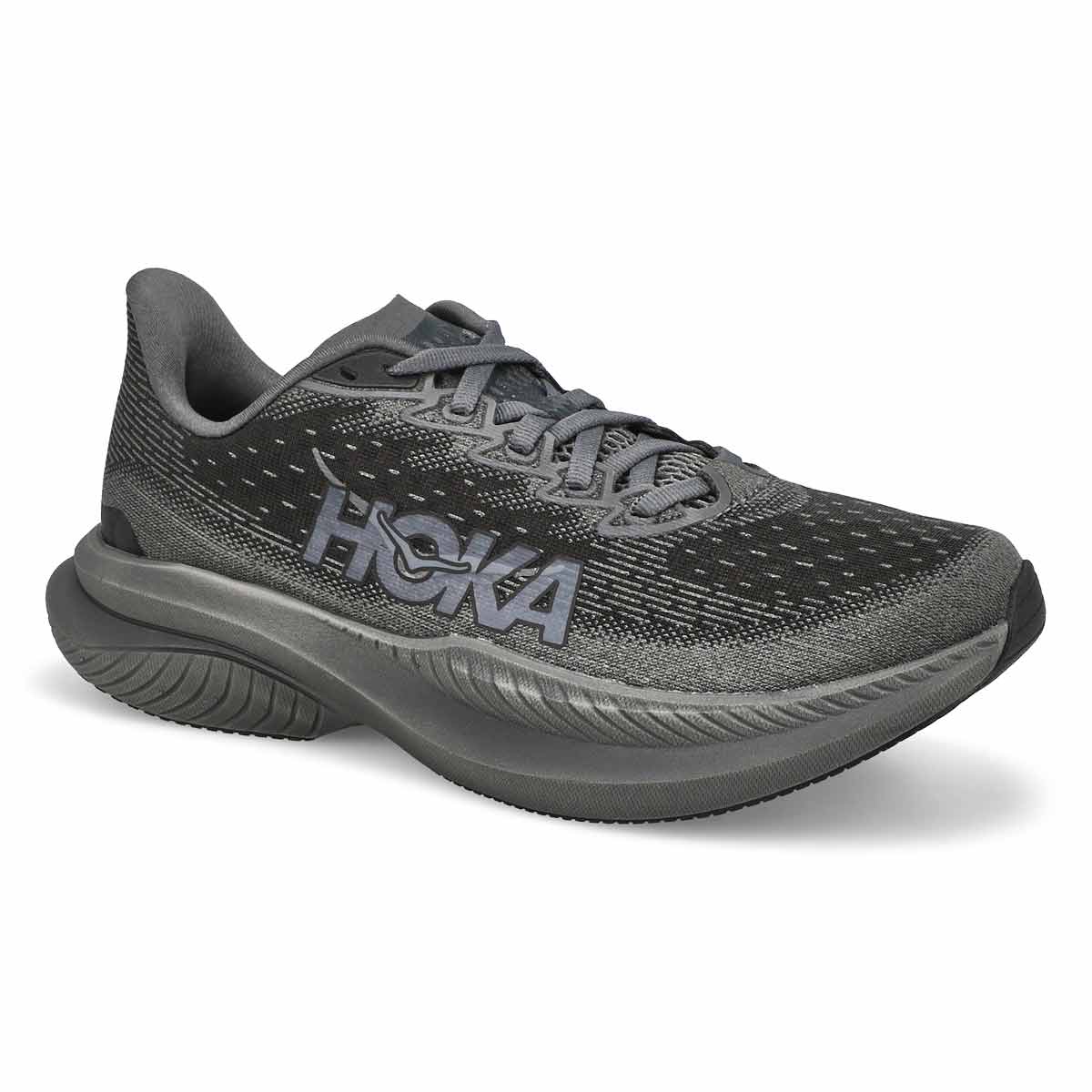 Women's Mach 6 LA Lace Up Performance Runner - Black/Black