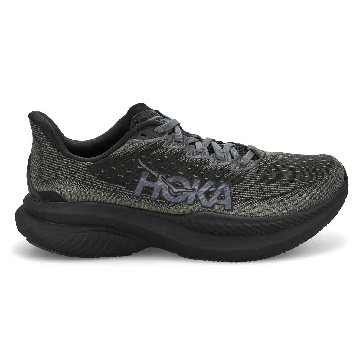 Women's Mach 6 Lace Up Performance Sneaker - Black/Outer Orbit
