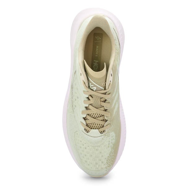 Women's Mach 6 Lace Up Performance Sneaker - Oyster Mushroom/Truffle Salt