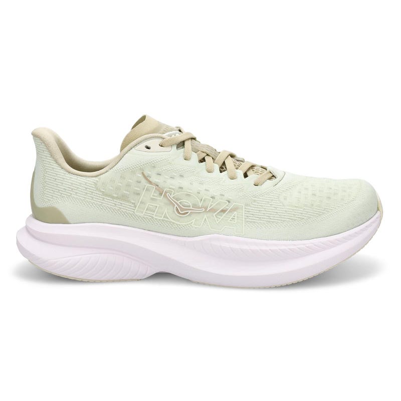 Women's Mach 6 Lace Up Performance Sneaker - Oyster Mushroom/Truffle Salt