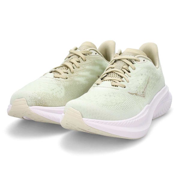 Women's Mach 6 Lace Up Performance Sneaker - Oyster Mushroom/Truffle Salt